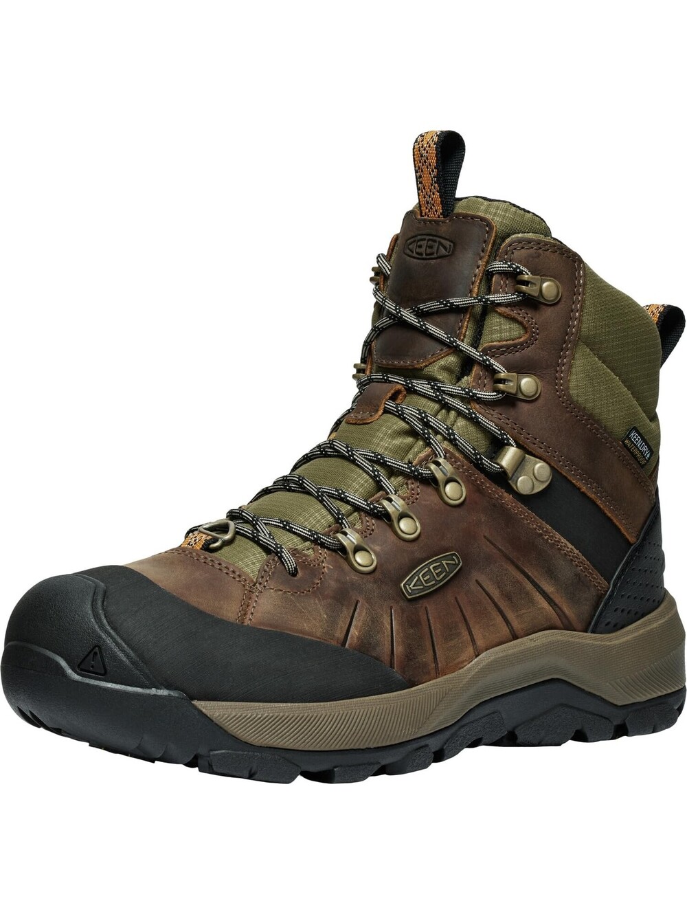 KEEN Men's Revel 4 Mid Height Polar Insulated Waterproof Snow Boots, SZ 9